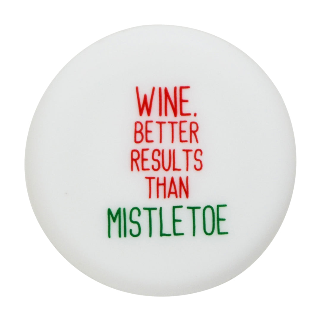 MISTLETOE WHITE WINE CAP