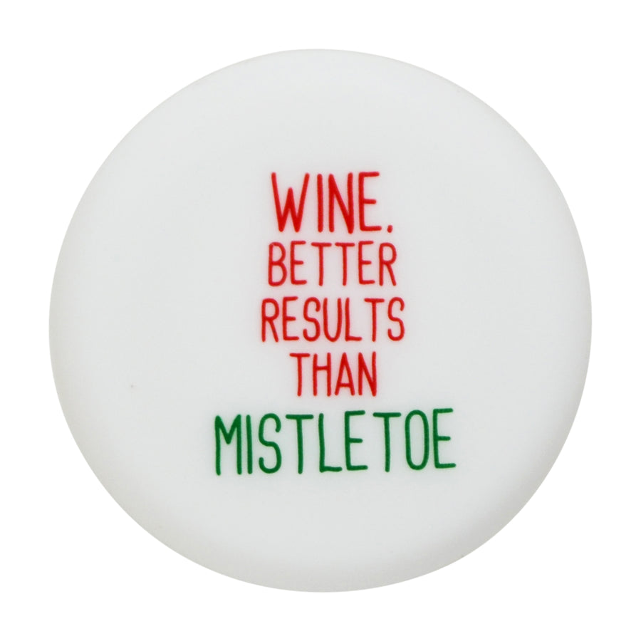 MISTLETOE WHITE WINE CAP
