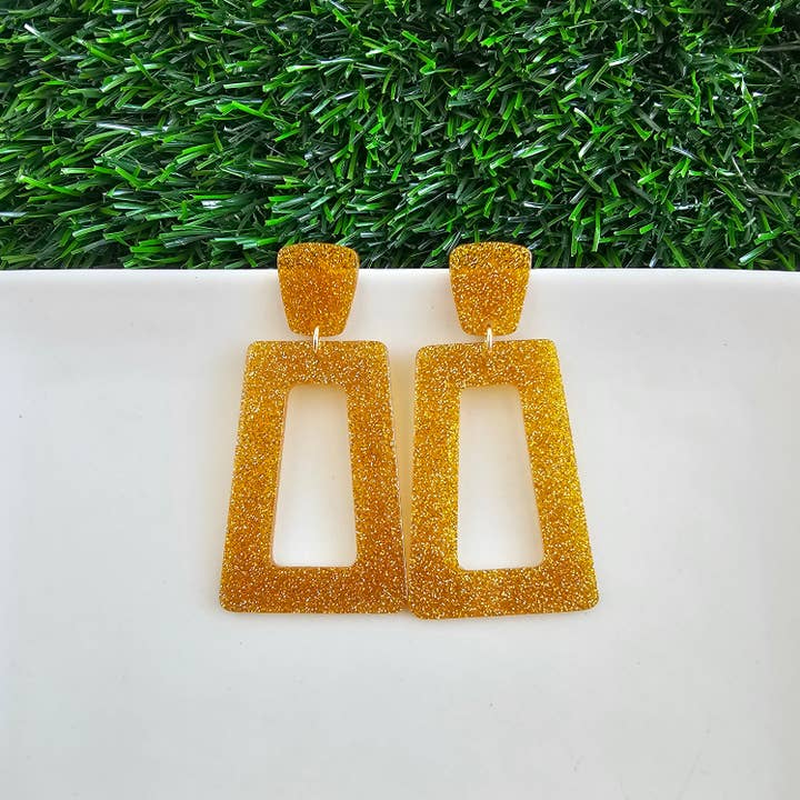 AVERY GOLDEN YELLOW EARRINGS