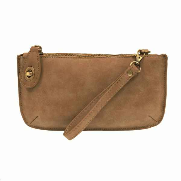 Chestnut Lux Crossbody Wristlet