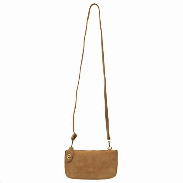 Chestnut Lux Crossbody Wristlet