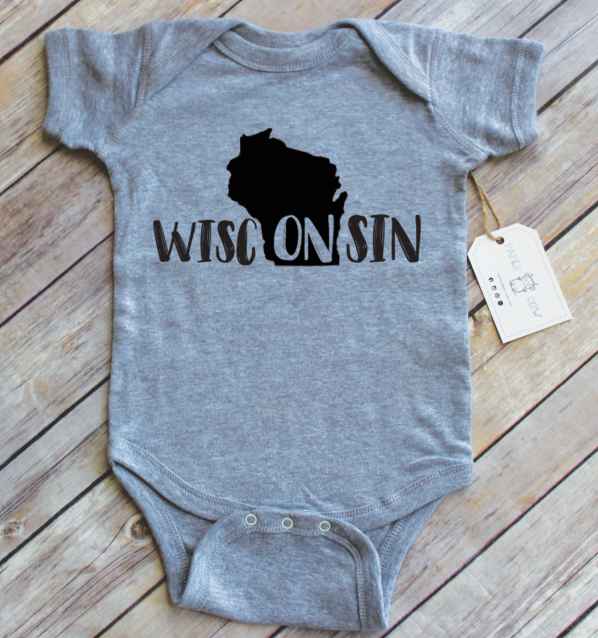 WISCONSIN ONESIE