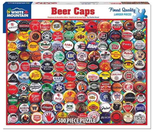 BEER BOTTLE CAP PUZZLE