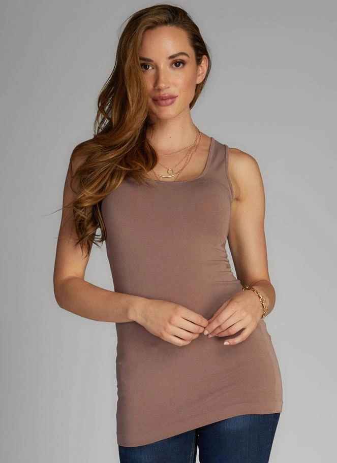 MOCHA BAMBOO LONG SCOOP TANK