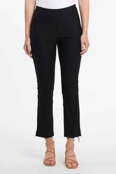 BLACK FLATTEN IT ANKLE PANT
