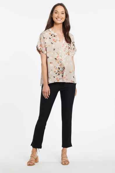 BLACK FLATTEN IT ANKLE PANT