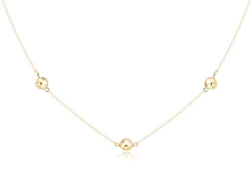 17" Choker Simplicity Chain - Classic 6mm Gold