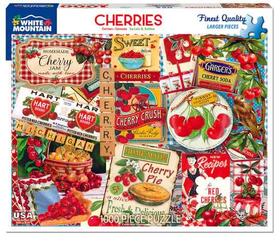 CHERRIES 1000 PIECE PUZZLE