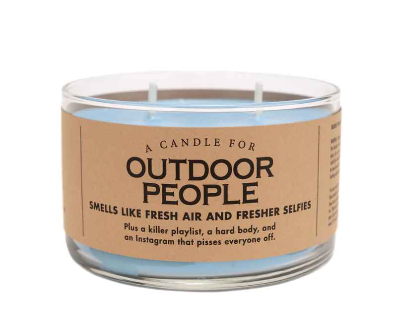 OUTDOOR PEOPLE CANDLE