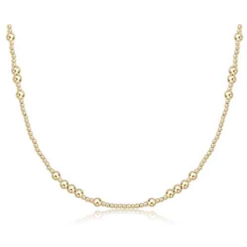 17" Gold Hope Unwritten Necklace
