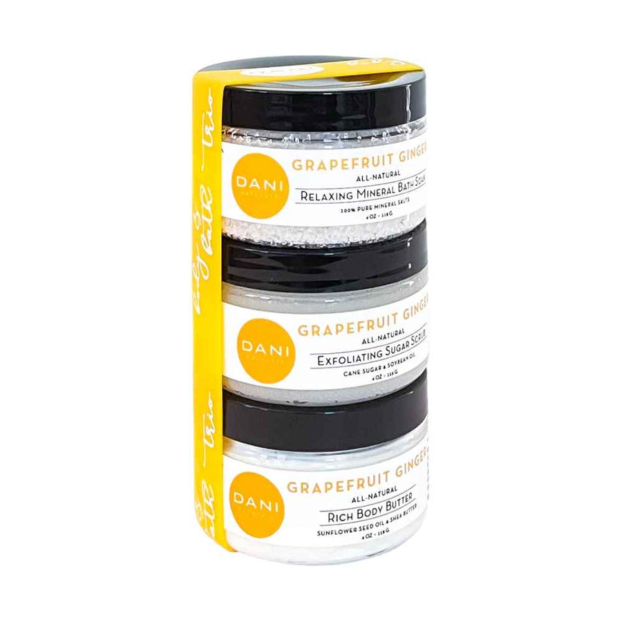 Grapefruit Ginger Bath And Body Trio