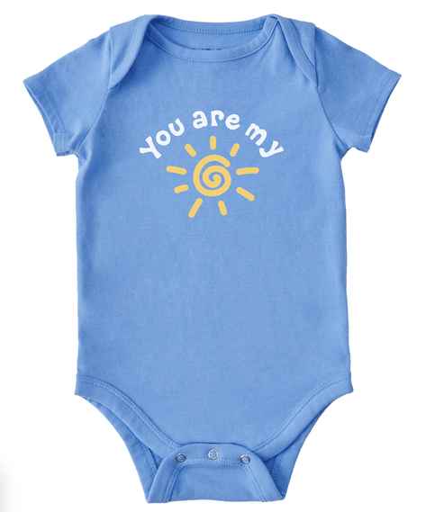 Baby You Are My Sunshine Crusher Onesie