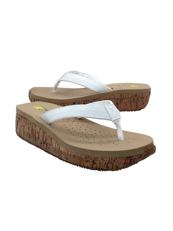 NEVILLE WHITE FLIP FLOP