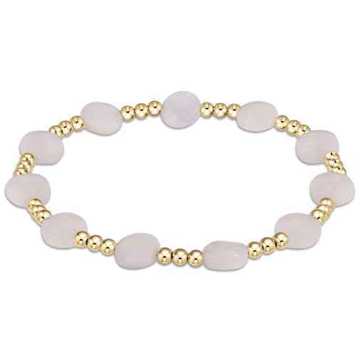 Enewton Extends-Moonstone Admire Gold 3mm Bead Bracelet