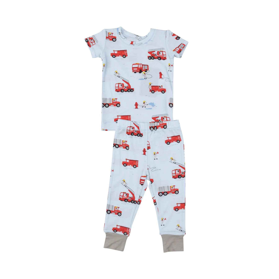 Firetruck Dalmations Bamboo Loungewear Set