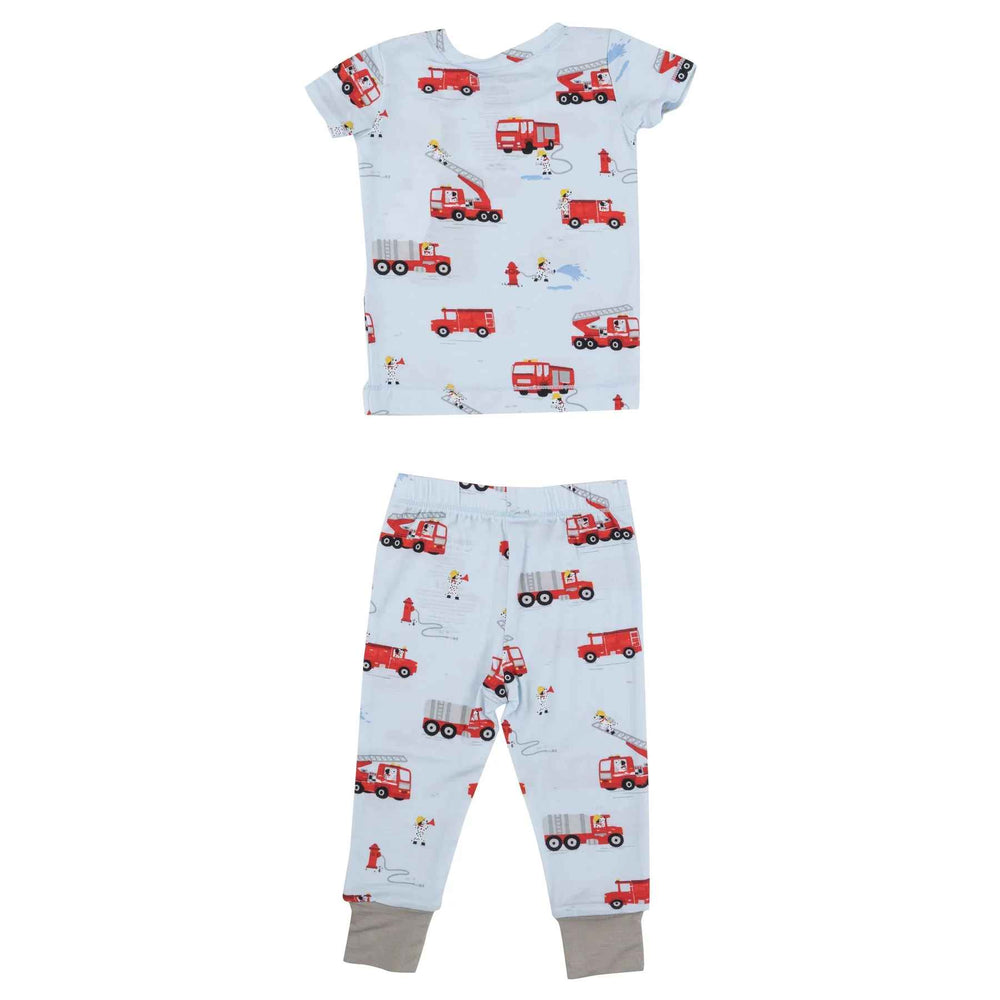 Firetruck Dalmations Bamboo Loungewear Set