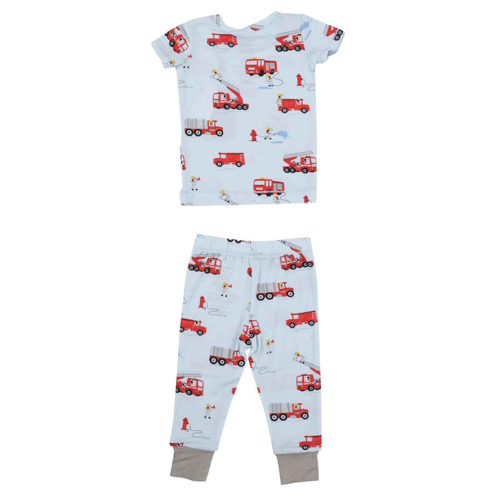 Firetruck Dalmations Bamboo Loungewear Set
