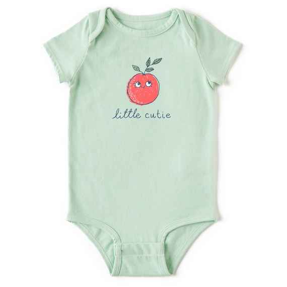 Little Cutie Short Sleeve Crusher Onesie