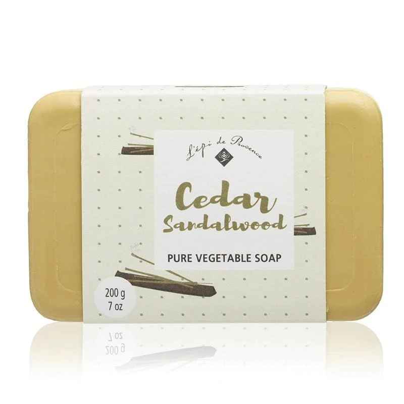 Cedar Sandalwood 200g Soap by L'Epi De Provence