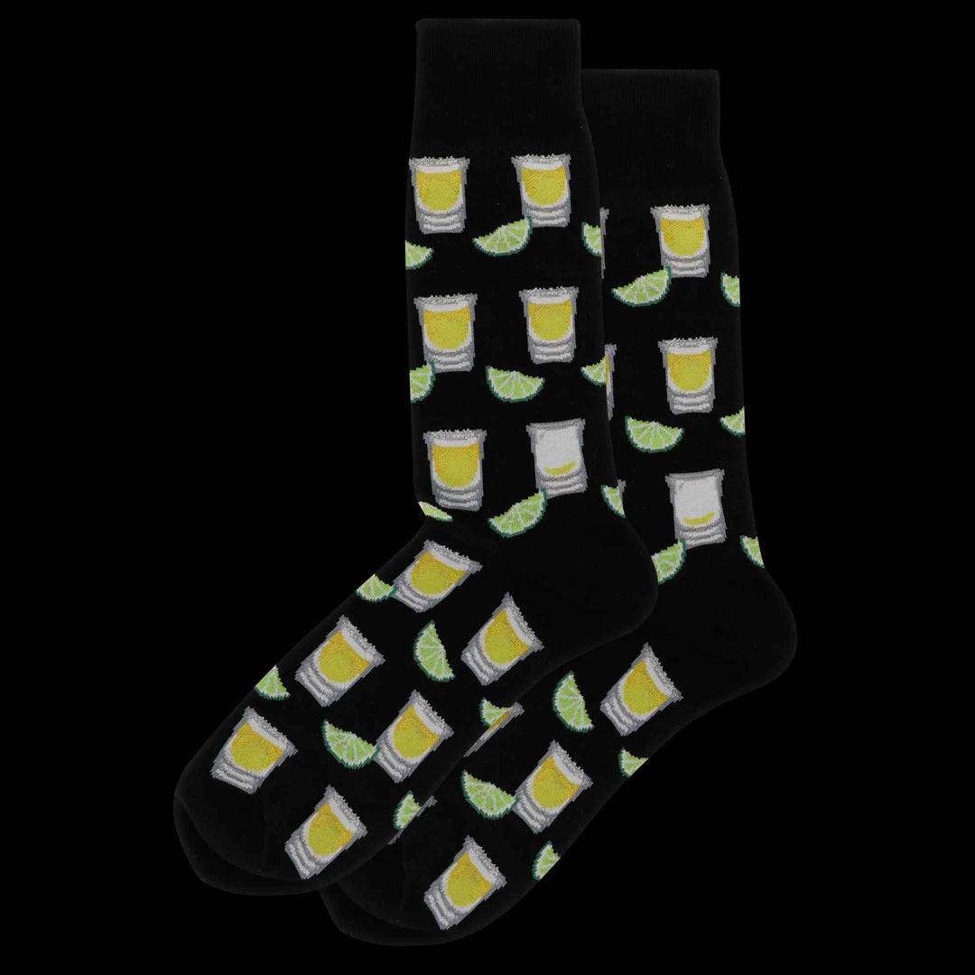 Men's Tequila Shots Crew Socks