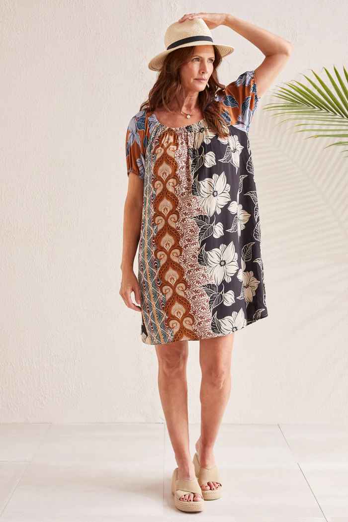 KEANU BUBBLE SLEEVE DRESS