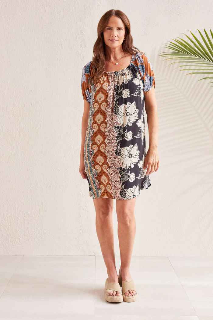 KEANU BUBBLE SLEEVE DRESS