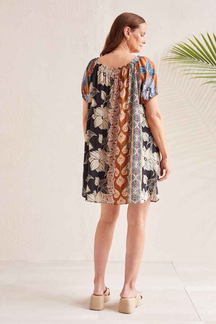 KEANU BUBBLE SLEEVE DRESS