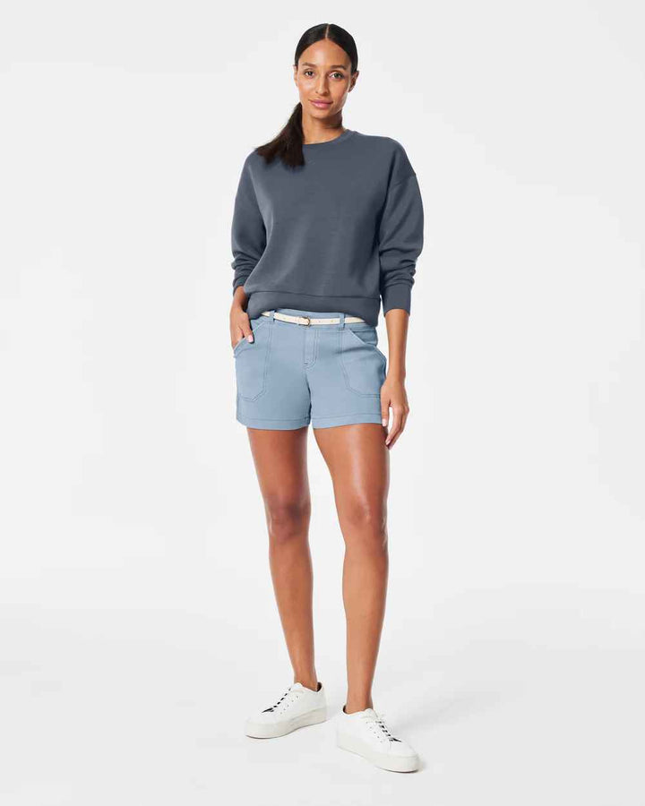 Mountain Blue 6" Stretch Twill Shorts