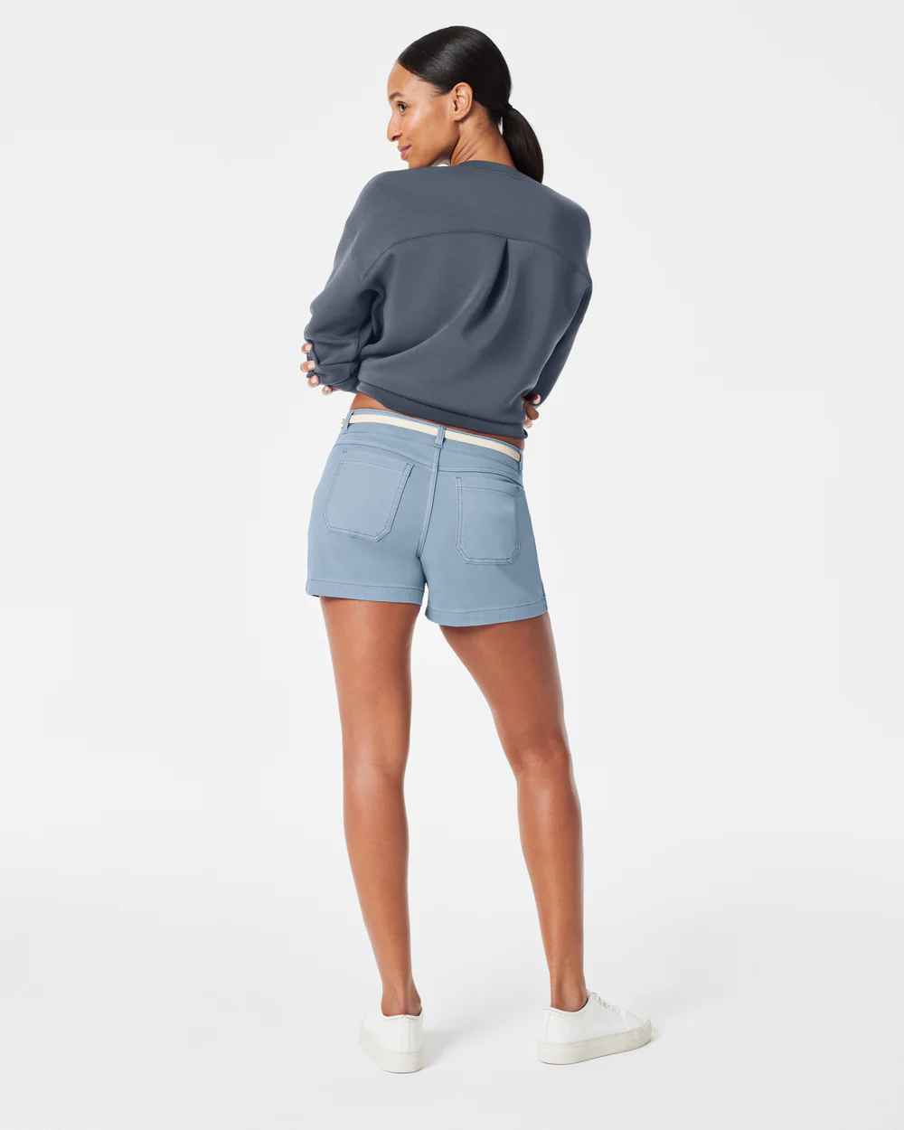 Mountain Blue 6" Stretch Twill Shorts