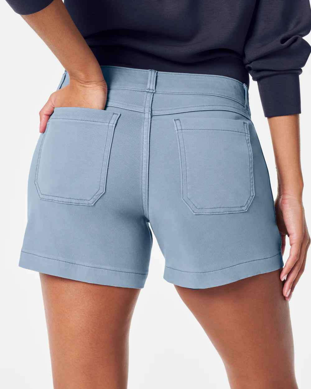 Mountain Blue 6" Stretch Twill Shorts