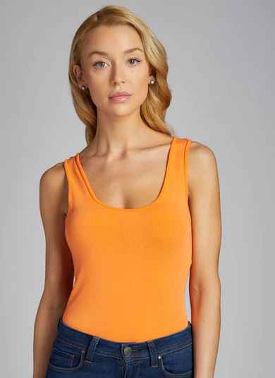 Candy Melon Double Scoop Bamboo Tank