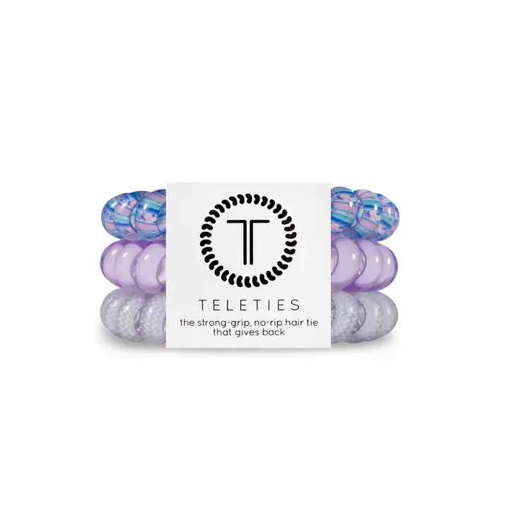 ORCHID OASIS LARGE HAIR TIES
