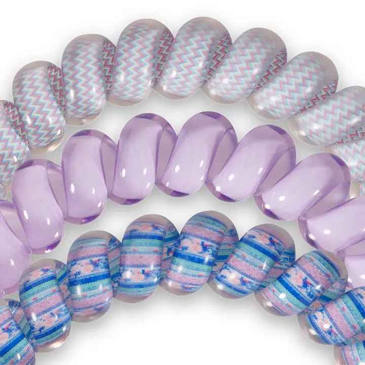 ORCHID OASIS LARGE HAIR TIES