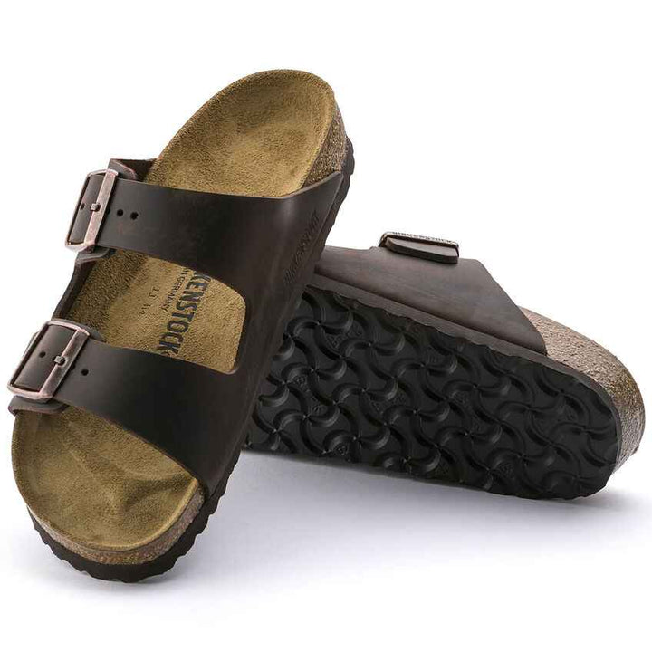 MEN'S ARIZONA HABANA OILED LEATHER SANDAL