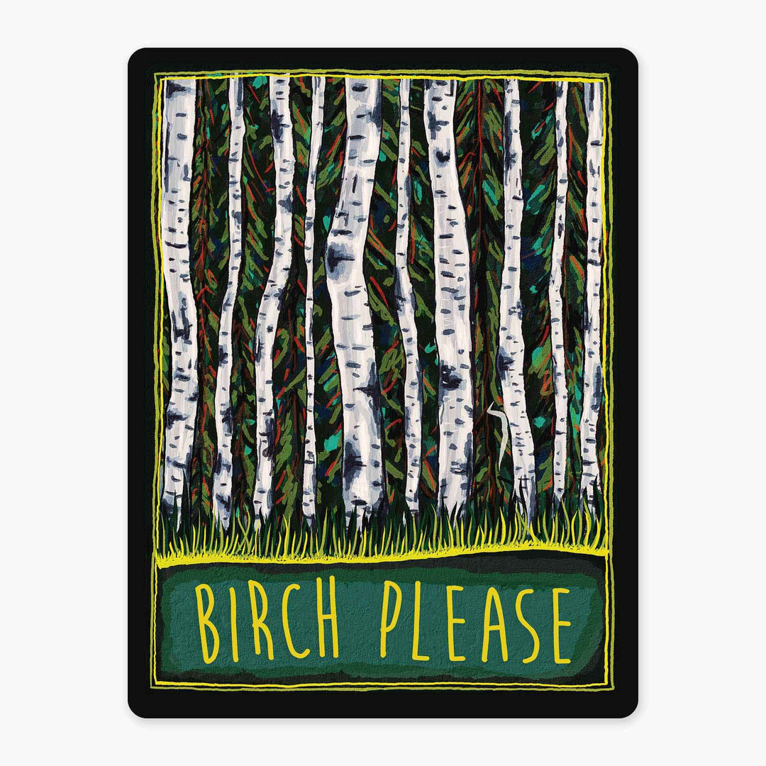 BIRCH 3' DECAL