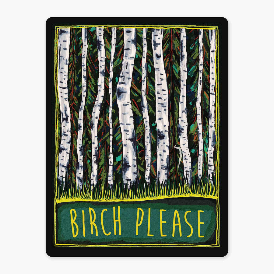 BIRCH 3' DECAL
