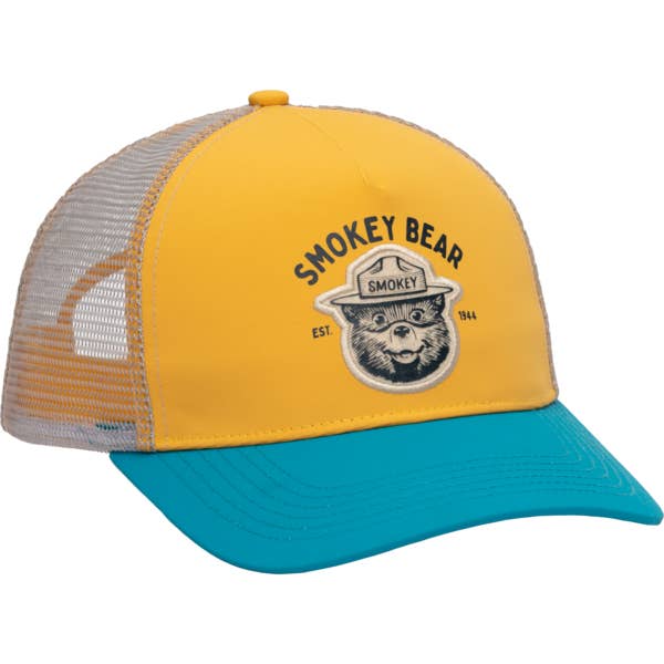 SMOKEY VARSITY 5 PANEL TRUCKER HAT