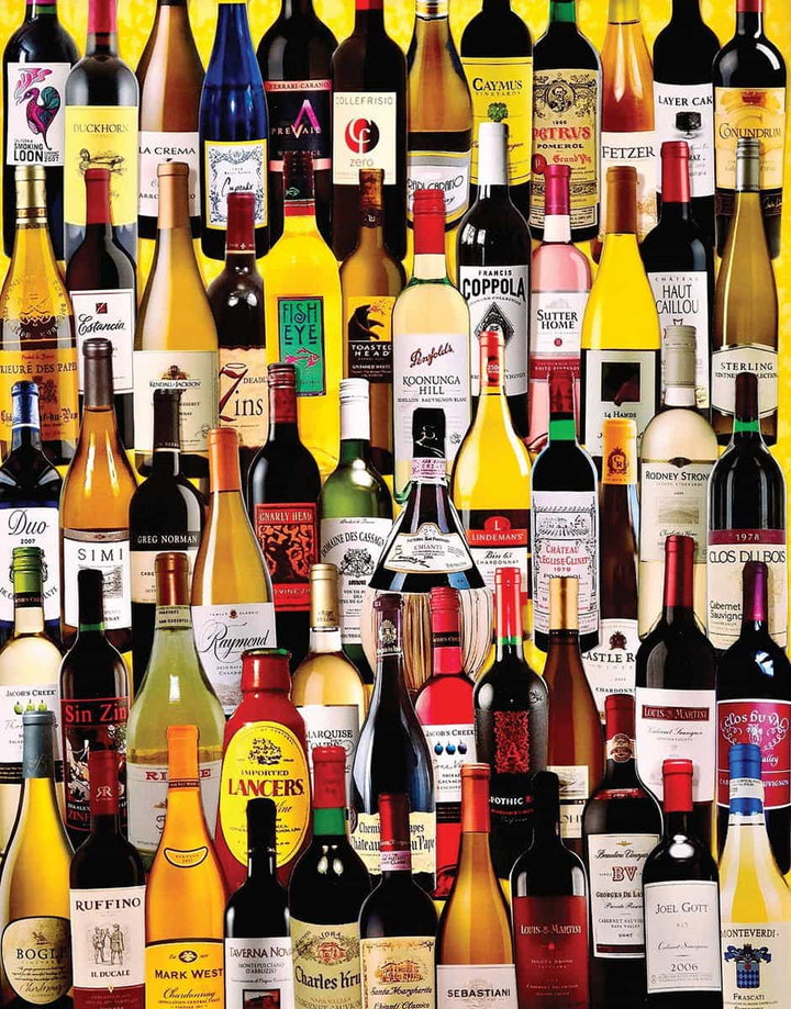 WINE BOTTLES 1000 PIECE PUZZLE