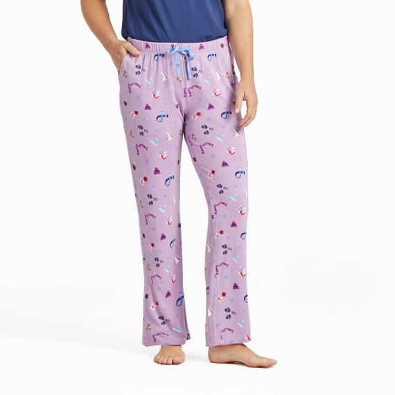 COZY WINTER PATTERN LIGHTWEIGHT SLEEP PANT