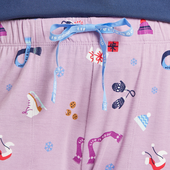 COZY WINTER PATTERN LIGHTWEIGHT SLEEP PANT