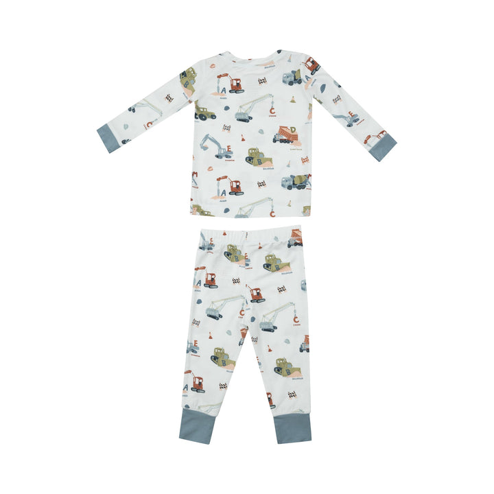 CONSTRUCTION ALPHABET LOUNGEWEAR SET