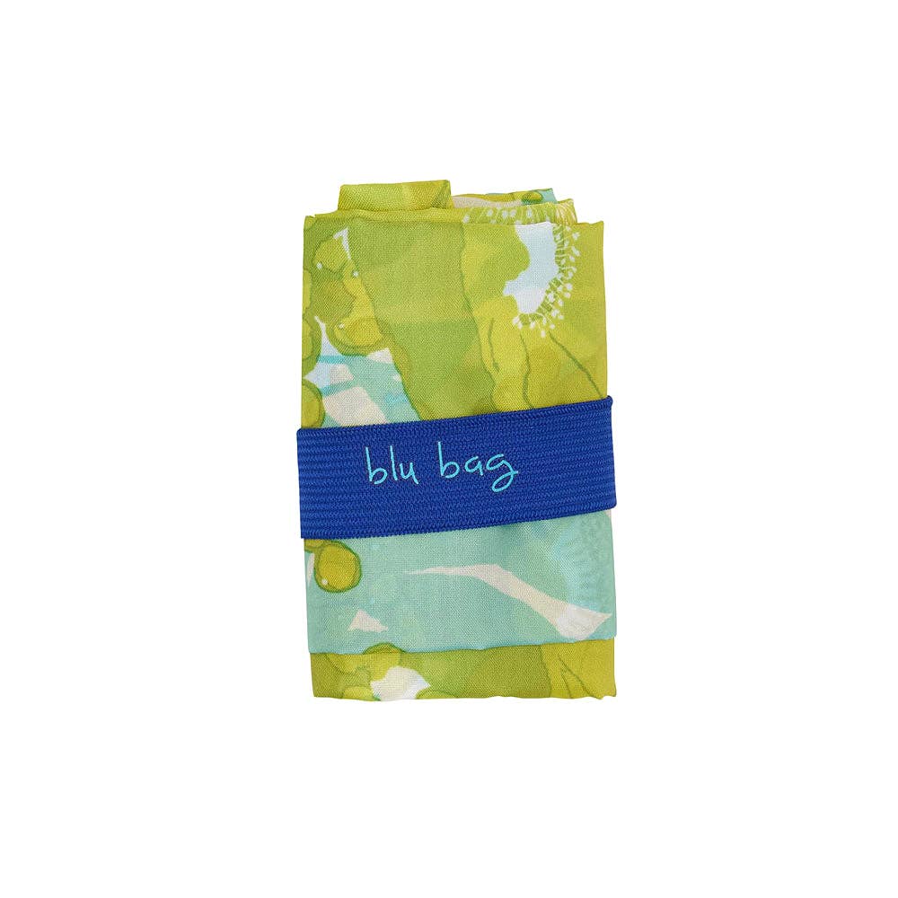 Icelandic Poppies Ocean Blu Bag Reusable Shopper Tote