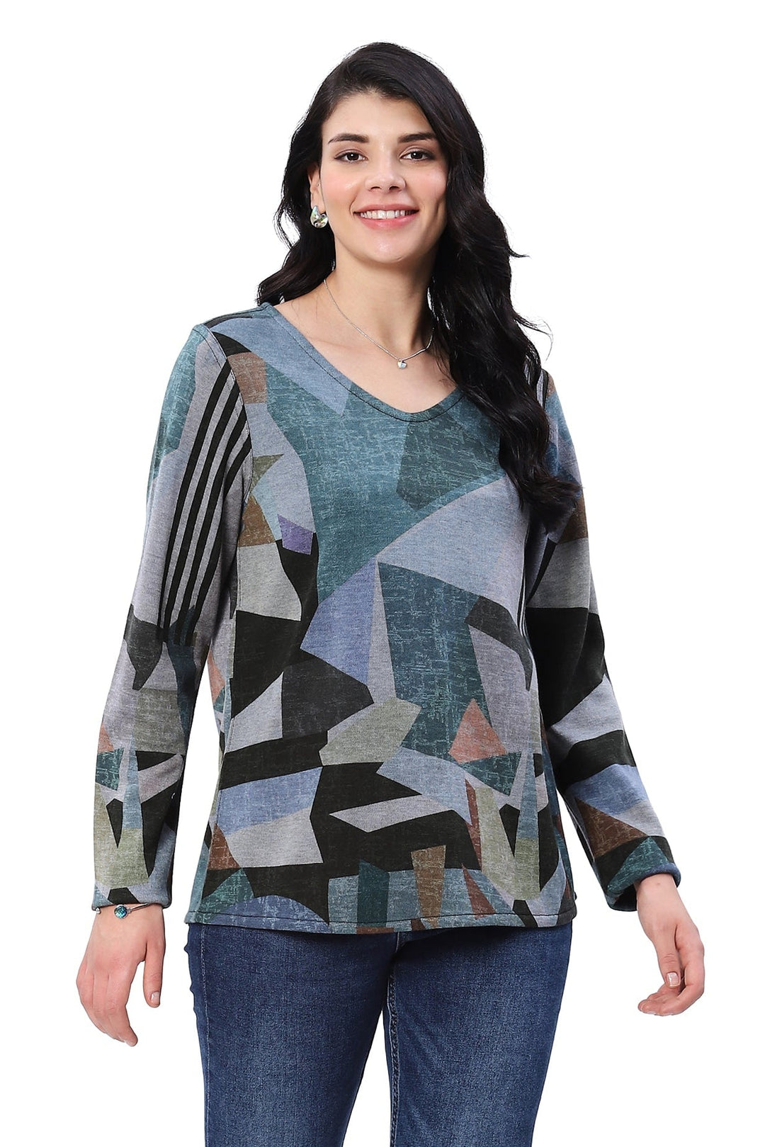 JODIE REVERSIBLE  V-NECK TOP