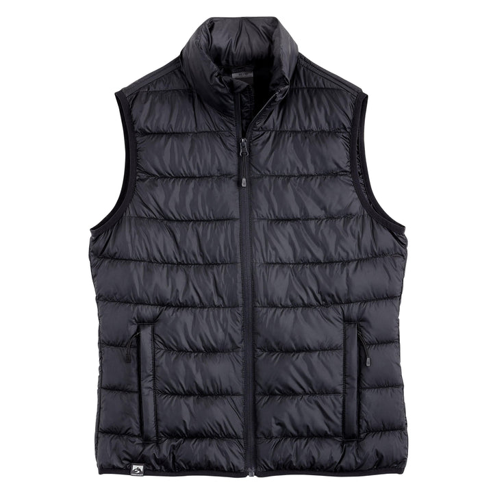 BLACK PACIFIC PUFFER VEST