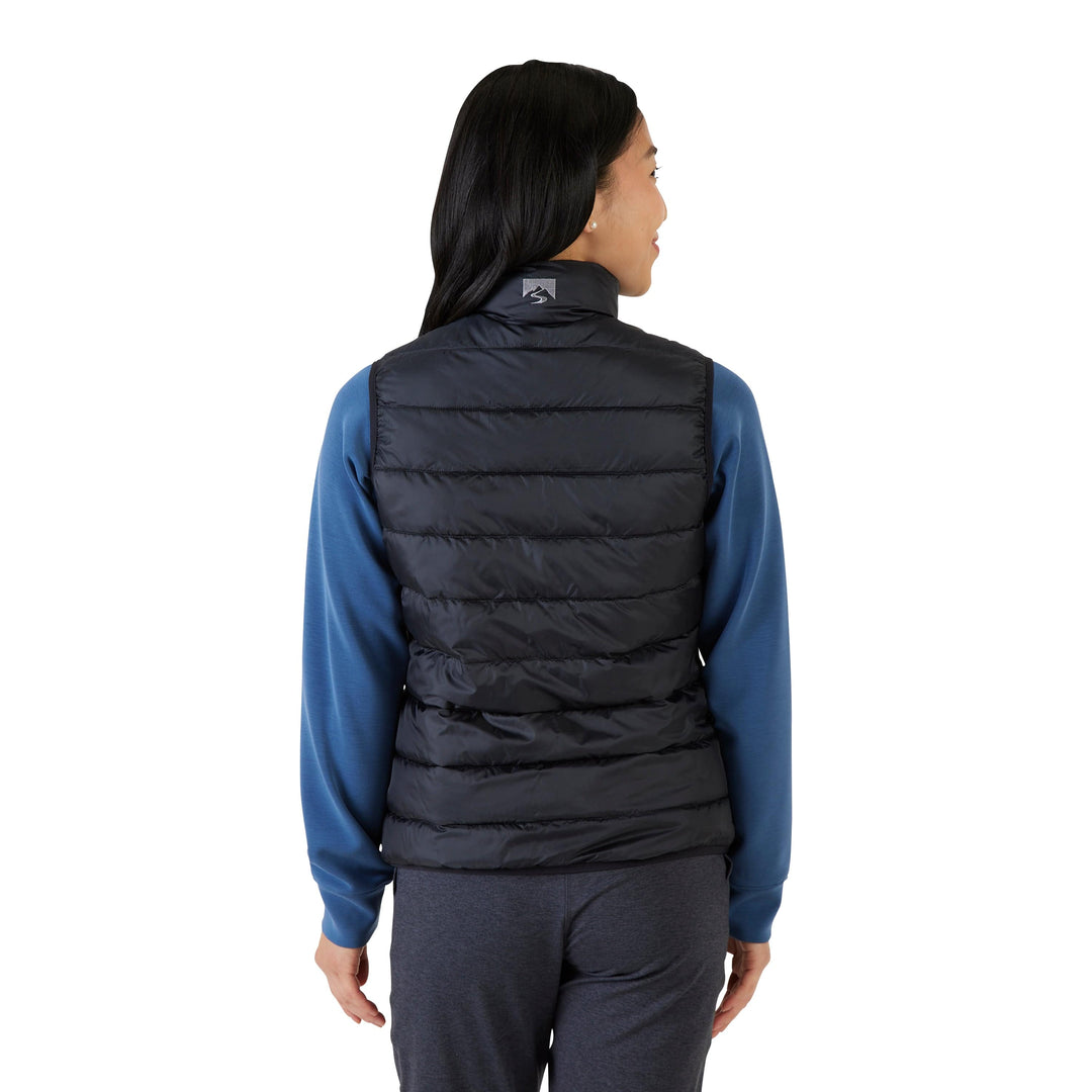 BLACK PACIFIC PUFFER VEST