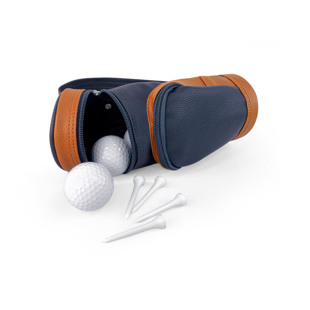 NAVY ARNOLD MINI GOLD BAG