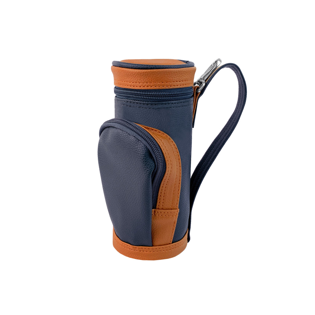 NAVY ARNOLD MINI GOLD BAG