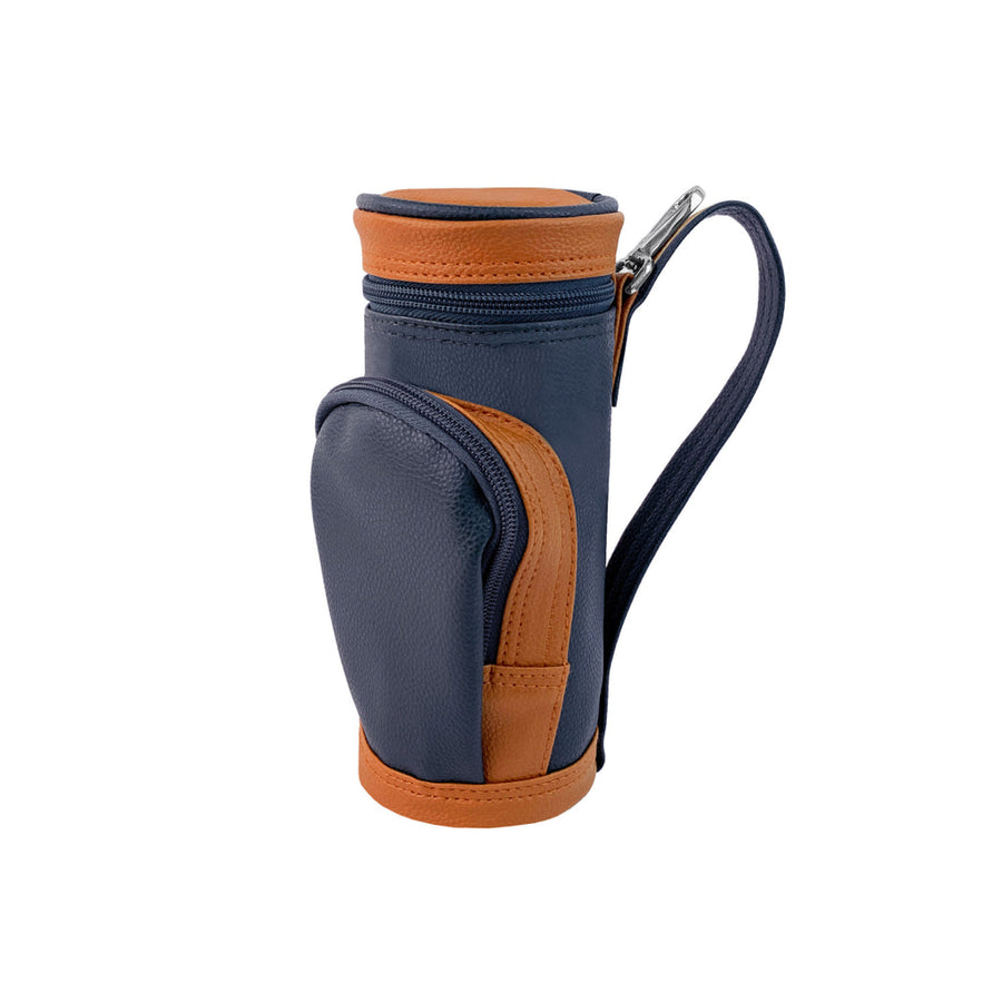 NAVY ARNOLD MINI GOLD BAG