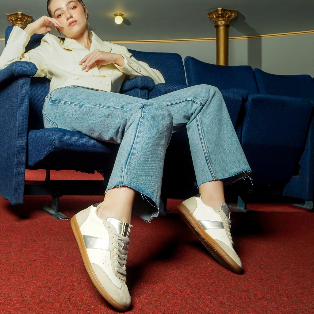 SYDNEY SILVER SNEAKER