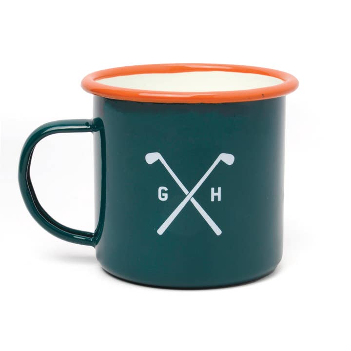 GOLF ENAMEL MUG